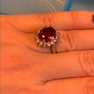 Silver tone ring **CLEARANCE